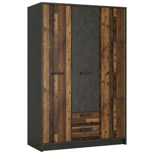 Szekrény Nubi NUBS02 3D2S matera ciemna/old style kép