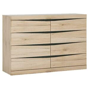 Komód Summer típus 44 8S san remo fényes/arusha/srs mdf kép