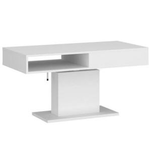 Dohányzóasztal Cortado CRTT04 1S emelővel fehér alpesi kép