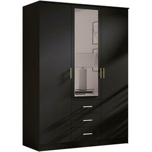 Szekrény 3d Fekete kép