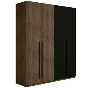 Szekrény Wenecja 20 dió elegant/fekete onyx kép