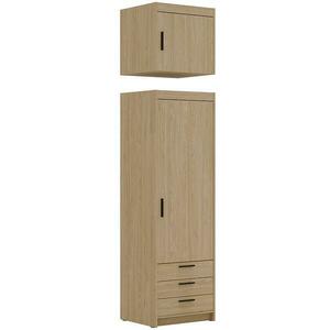 Sarokszekrény hosszabbítás Elena 1D tölgy olajozott kép