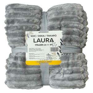Takaró Laura 170x220 cm 8 világosszürke kép