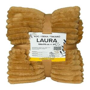 Takaró Laura 130x170 cm 9 mustár kép