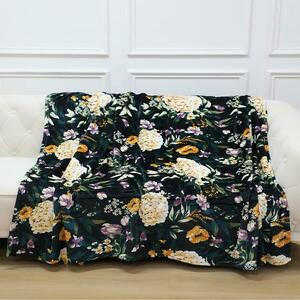 Takaró Róża 170x220 cm sötétkék kép