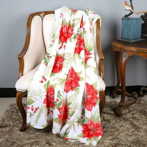 Takaró Christmas 130x170 cm piros kép