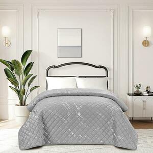 Ágytakaró Sofi 2504-7 szürke 220x250 cm kép