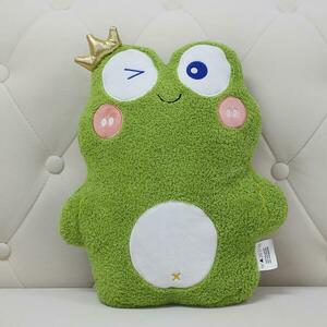 Párna Béka 32x38 cm zöld kép