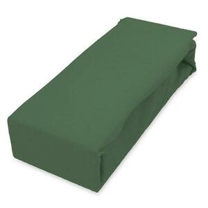 Lepedő Jersey gumiszalaggal 140x200 zöld kép