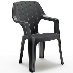 Alta műanyag szék grafit kép