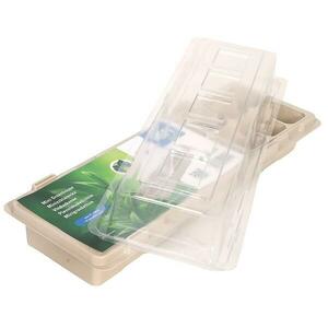 Mini üvegház 47x16 18 virágcserép fedéllel kép