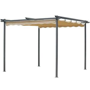 Kerti pavilon / pergola 2, 6x2, 6x2, 2 m bézs kép