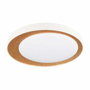 Fehér-világosbarna LED mennyezeti lámpa ø 45 cm Aleta – Reality kép