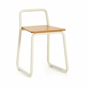 Bézs fém gyerek szék Tinn – Kave Home kép