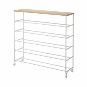 Fehér fém cipőtartó állvány 90, 5x87x26 cm Tower – YAMAZAKI kép