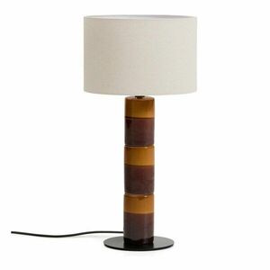 Asztali lámpa textil búrával (magasság 61, 5 cm) Mavran – Kave Home kép