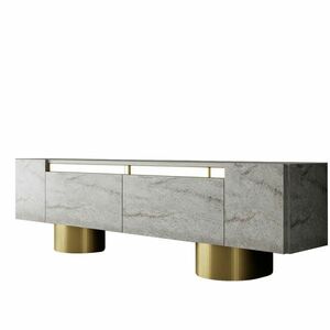 Bohem Travertine and Gold TV-állvány kép