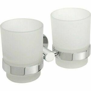 SAPHO XR902 X-Round dupla pohártartó, ezüst kép