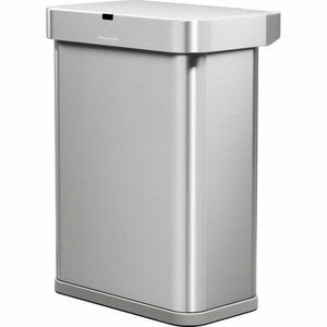 Simplehuman Érintésmentes szemeteshangérzékelővel, 58 l, rozsdamentes acél, matt kép