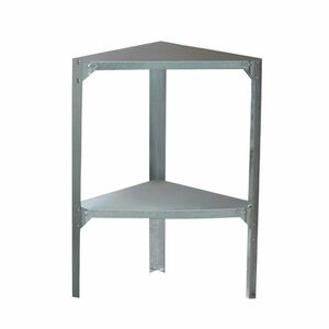 G21 42 x 42 cm sarokpolc, kerti házikókhoz ésüvegházakhoz kép