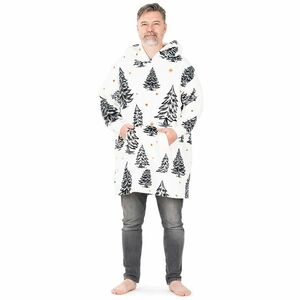 4Home Frosted Trees mikroplüss gyapjú hatású pulóver, uni L - férfi kép