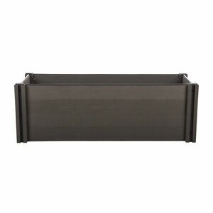 Emelt virágágyás G21 Crop 143 x 68 x 54, WPC, Eben, 54 cm kép