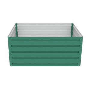 Emelt virágágyás G21 Daisy 120 x 90 x 52 cm, fém, zöld kép