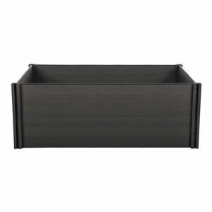 Emelt virágágyás G21 Crop 183 x 143 x 80, WPC, Eben, 80 cm kép