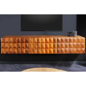 VULCANO barna mangófa tv szekrény 160cm -SZÉPSÉGHIBÁS kép