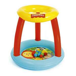 Gyerek felfújható játszóközpont Fisher-Price interaktív lyukakkal... kép