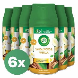 Air Wick Freshmatic Vanília és Szantálfa Utántöltő automata légfr... kép