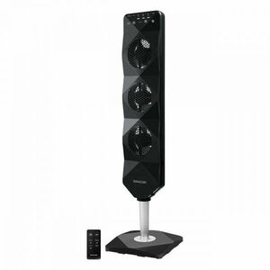 Sencor SFN 5040BL 3 fokozatú álló Ventilátor 90W, Időzítő, Fekete kép