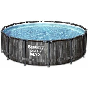 Bestway Naxos 427x107cm Fémvázas medence vízforgatóval, létrával... kép