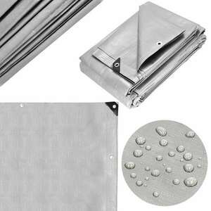 Vízálló Takaróponyva UV Védelemmel - 3x3m - Szürke kép