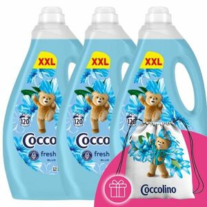 Coccolino Öblítőkoncentrátum Blue Splash 3000ml + Ajándék Coccoli... kép