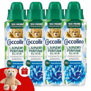 Coccolino Heavenly Fresh Mosóparfüm 4x460ml + Ajándék Coccolino Maci kép
