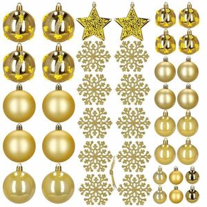 Ca1524 40 darabos karácsonyi gömbkészlet kép