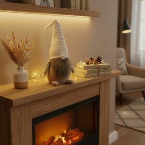 Ca1488 Karácsonyi dekoráció "gnóm" 24 x 17 x 51 cm kép