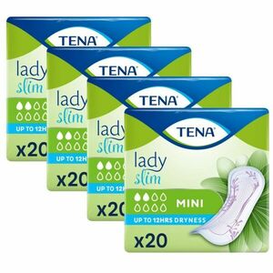 Tena Lady Slim Mini puha inkontinencia Betét 4x20db kép