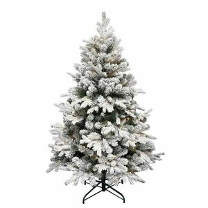 HOME KMF8LED210 havas műfenyő LED-ekkel, 210 cm, 350 db melegfehé... kép