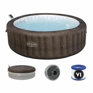 BESTWAY Lay-Z-Spa Bali jakuzzi smart airjet spa 7 személyes pezsgőfürdő kép