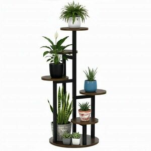 Ga0219 fém virágtartó 33 x 33 x 82 cm kép