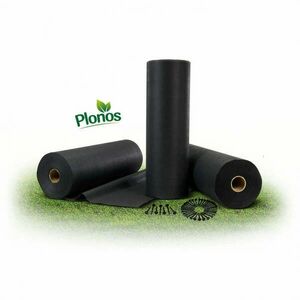 Plonos Agrotextil kerti szövet 1mx75m +100 tű - Fekete kép