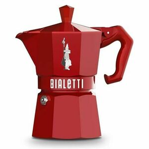 Bialetti Moka Exclusive Kotyogós Kávéfőző, Piros kép