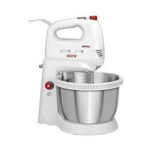 MPM MMR-21Z 3.5 l, 5 fokozat, 400 W fehér-inox tálas mixer kép