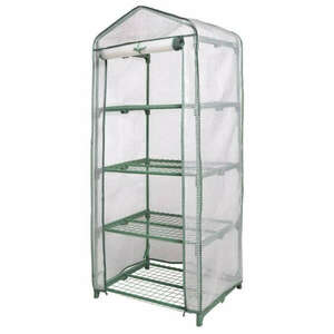 Nature 4 Polcos Zöldséges Melegház - 69x49x160 cm kép