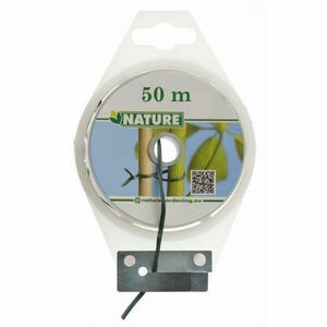 Nature Lapos Kerti Kötöződrót - 50m - Zöld kép