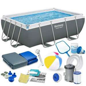 Kerti keret medence 282 x 196 x 84 cm 16in1 bestway 56629n bestwa... kép