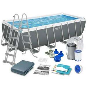 Bestway Power Steel 12in1 Fémvázas medence szett 488x244x122cm (56670) kép