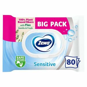 Zewa Sensitive Bigpack Nedves Toalettpapír 80db kép